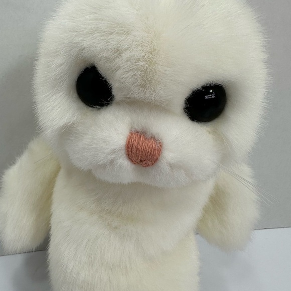 Ty Plush White Seal Toy for Small Pets size 8’ pre owned Exellent condition - Picture 4 of 4